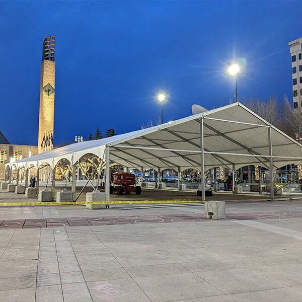 Elegant outdoor event tent setup for weddings, festivals, and corporate events with Superior Tent Rentals, offering quality event tents and rental services in [Location].