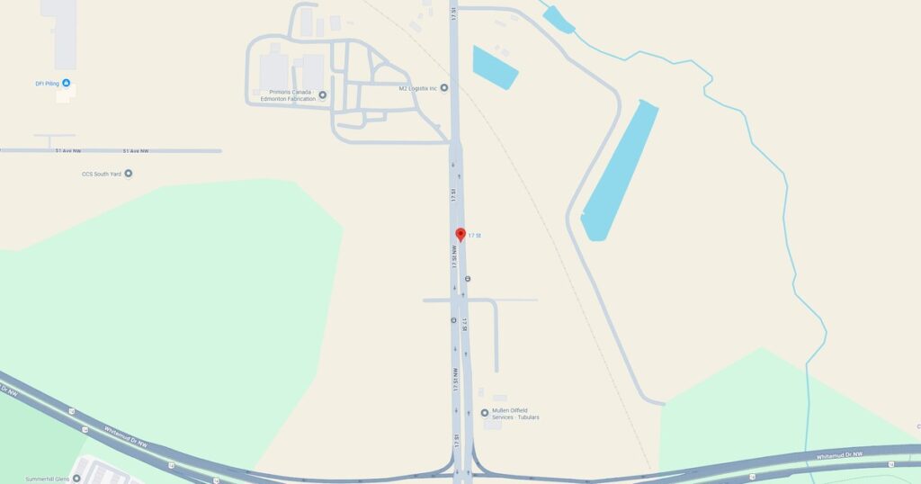 17 Street Edmonton Maps