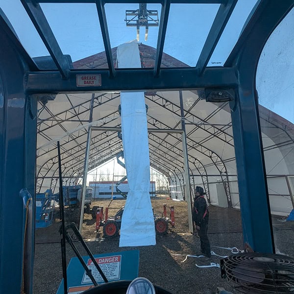 High-capacity event tent installation for outdoor gatherings and weddings at Superior Tent Rentals.