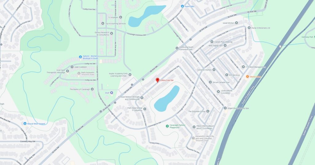 collins cres sw edmonton google maps featured 5