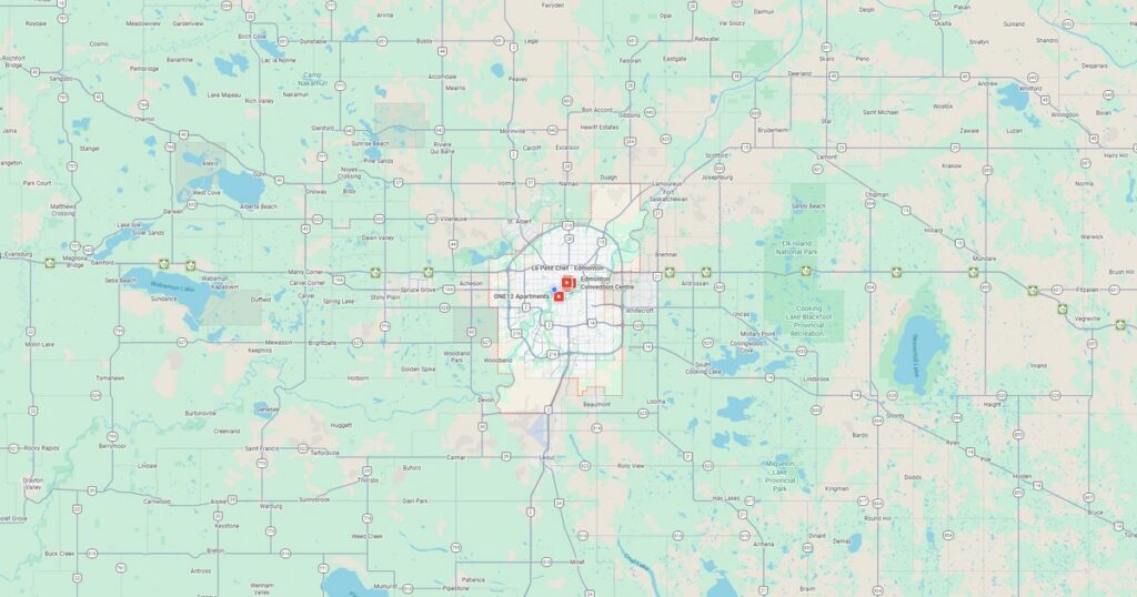 edmonton google maps featured image