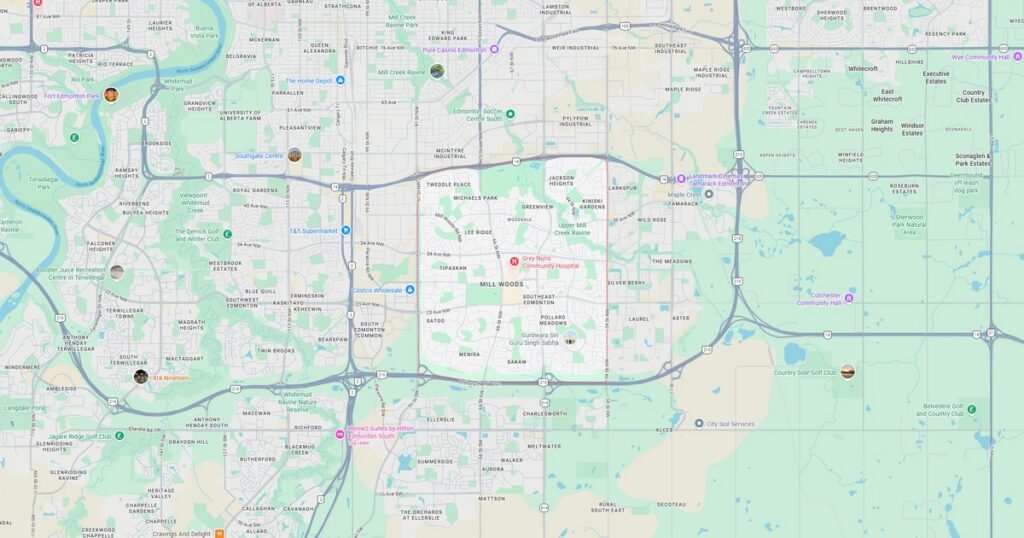 mill woods edmonton ab google maps featured