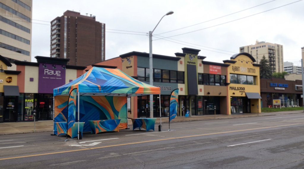 custom tradeshow tents edmonton featured 2